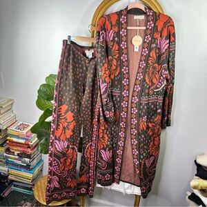 NWT Anthropologie Odd Molly Sweater Cardigan Set sz M